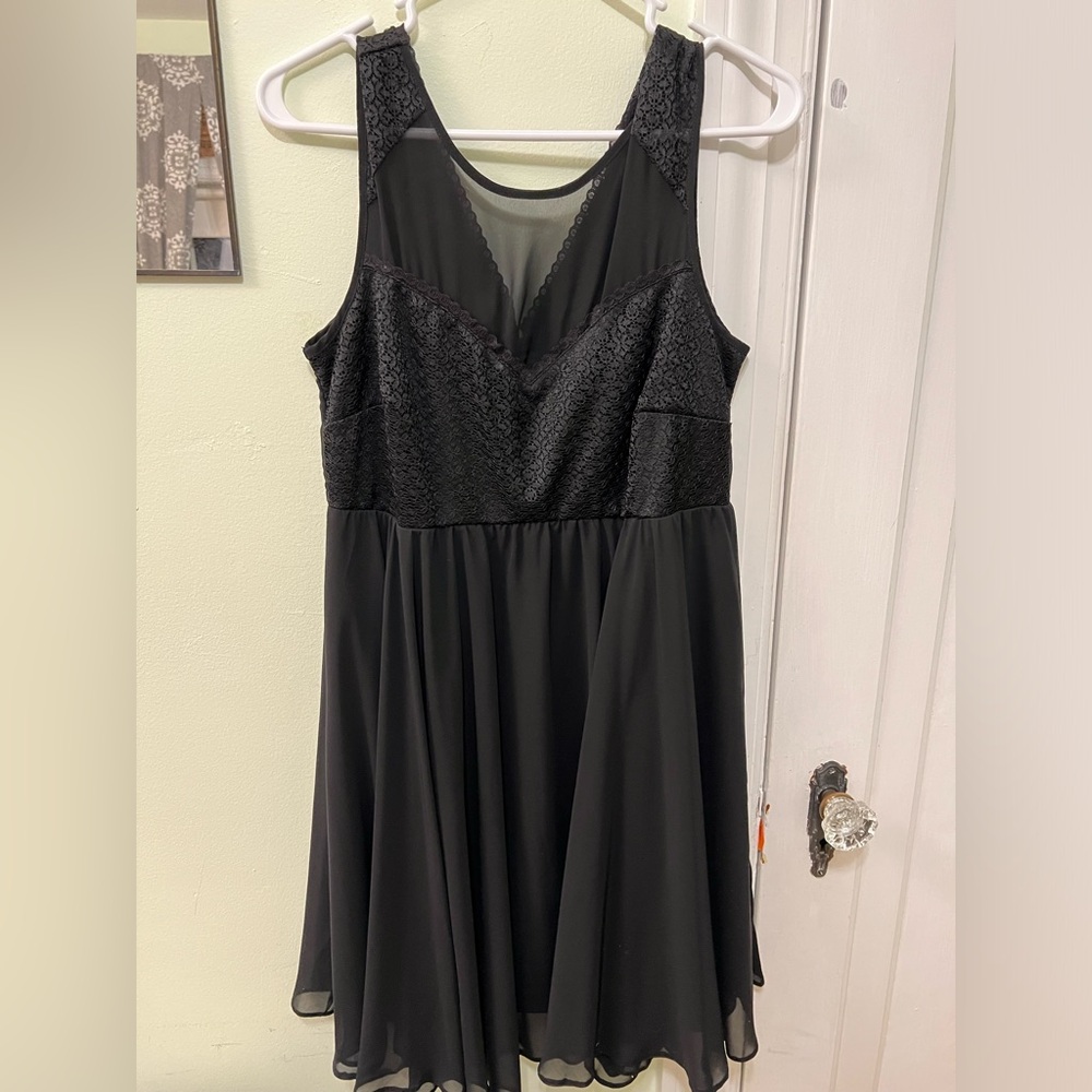 ASOS black maternity dress size 6